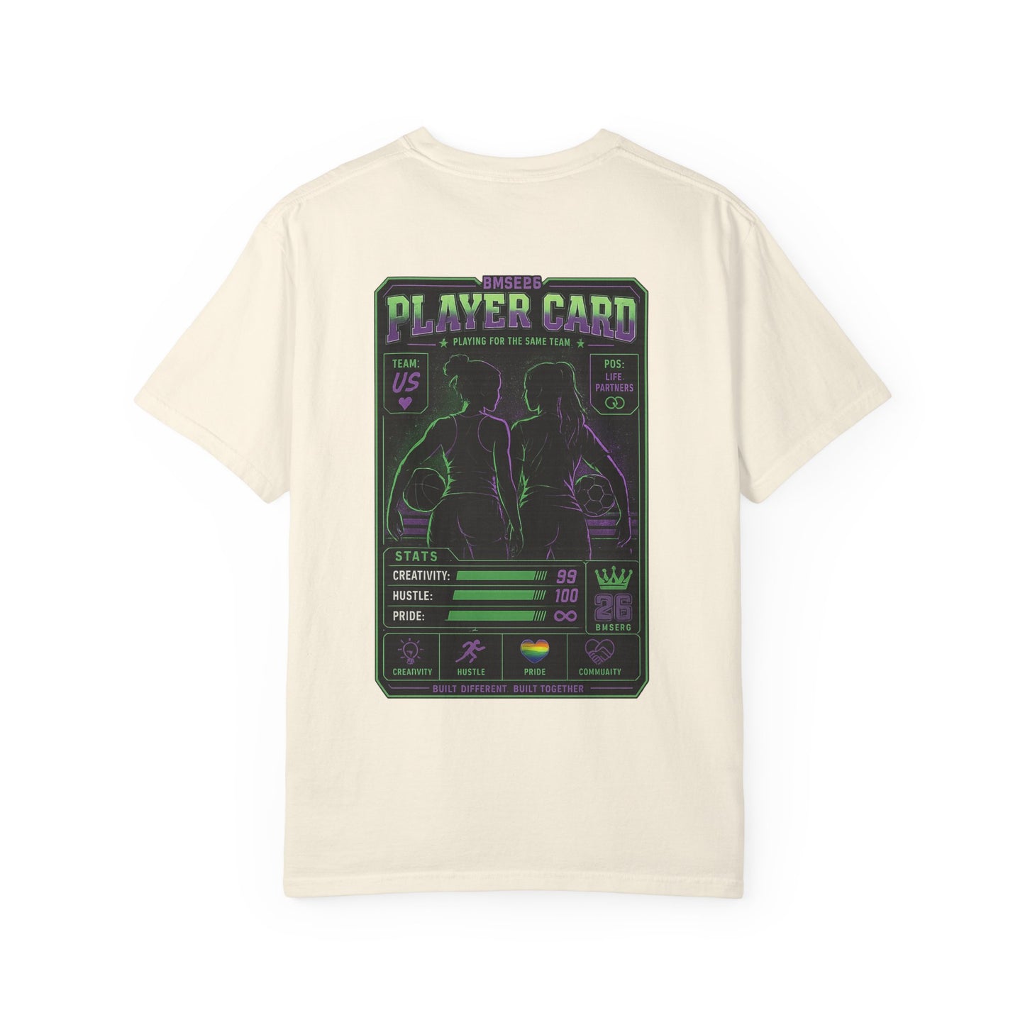 Player Card Graphic T-Shirt — BMSE26 Sports Team Tee