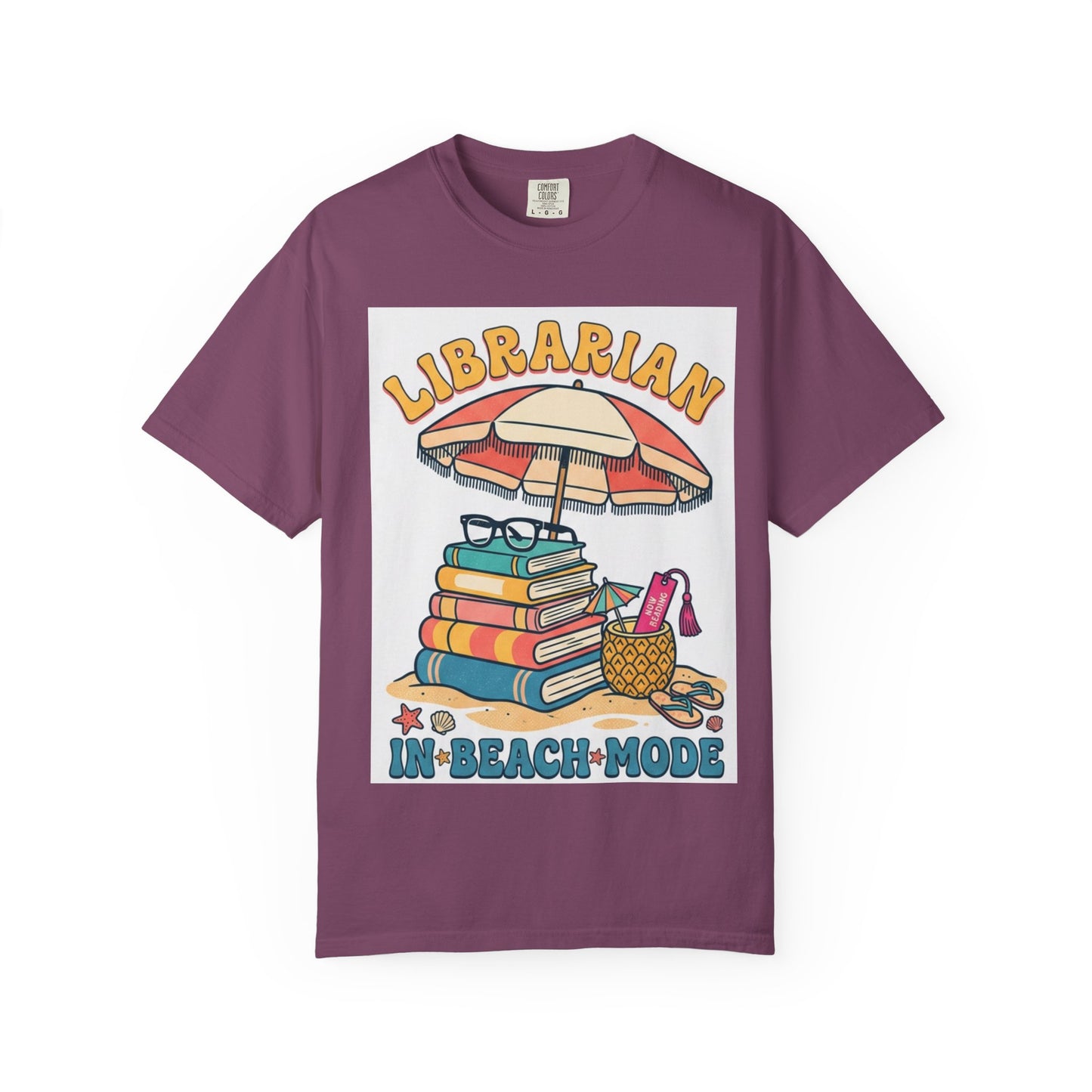 Librarian Beach Mode T-Shirt
