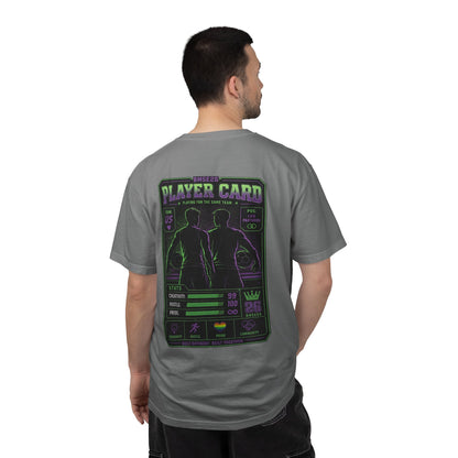 Player Card T-Shirt — BMSE26 Sports Game Graphic Tee