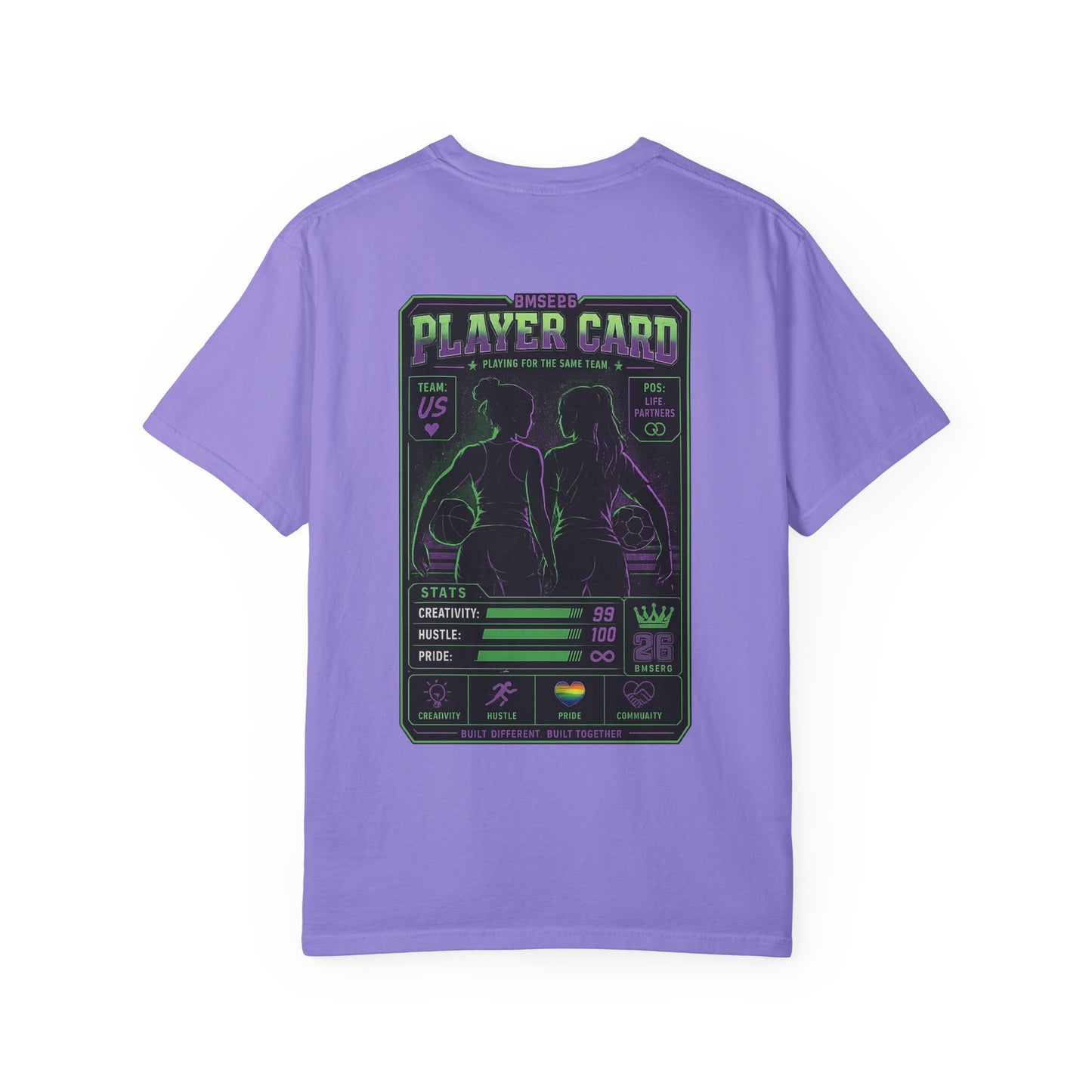 Player Card Graphic T-Shirt — BMSE26 Sports Team Tee