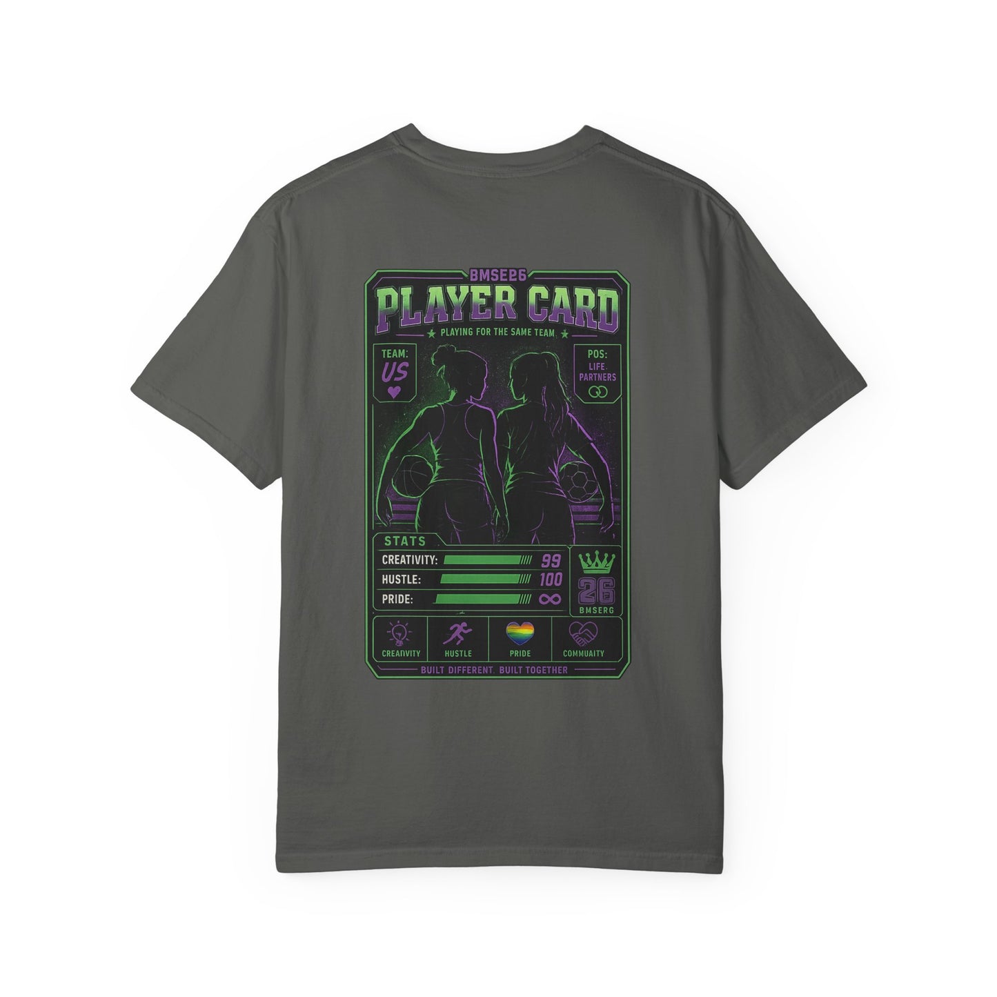 Player Card Graphic T-Shirt — BMSE26 Sports Team Tee
