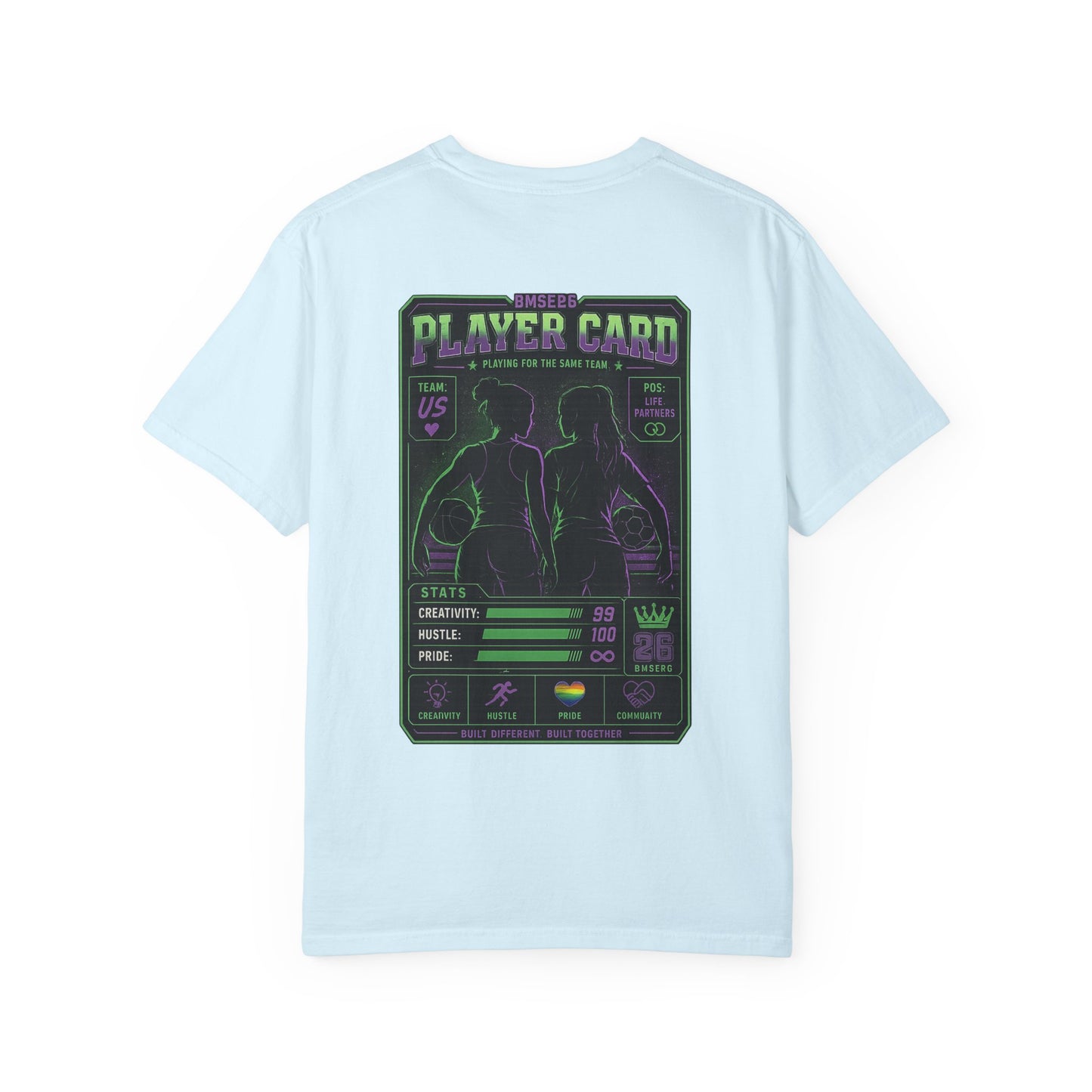 Player Card Graphic T-Shirt — BMSE26 Sports Team Tee