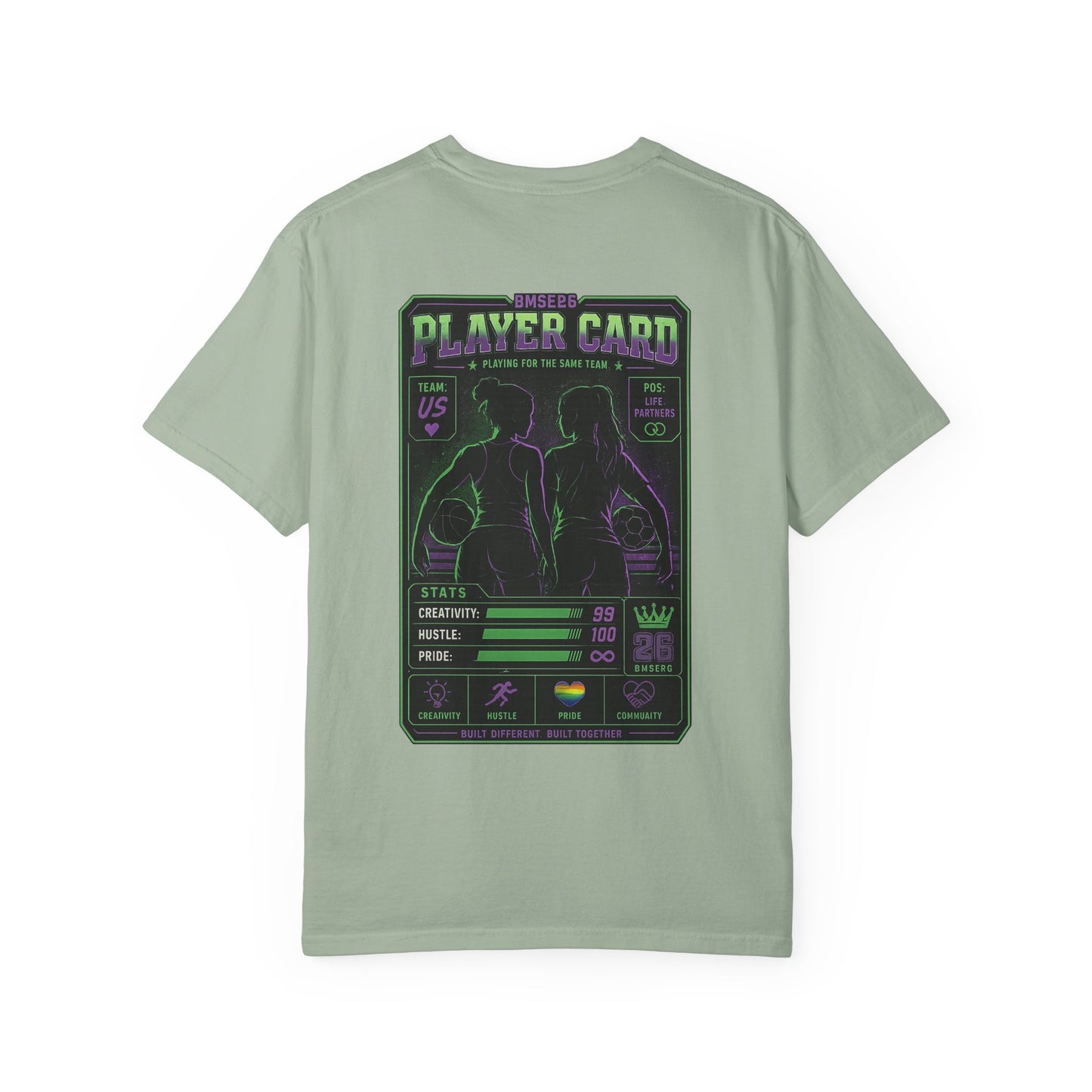 Player Card Graphic T-Shirt — BMSE26 Sports Team Tee
