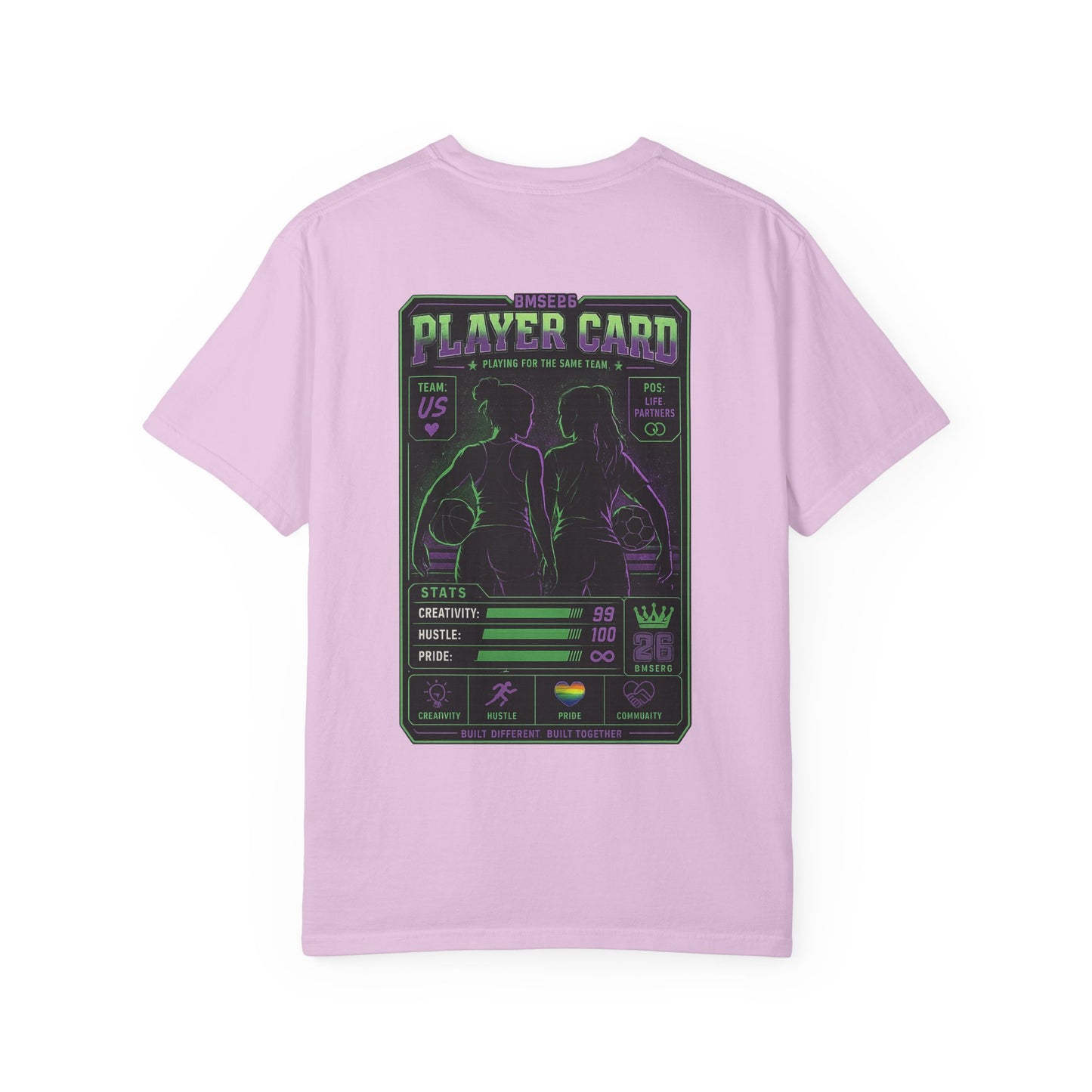 Player Card Graphic T-Shirt — BMSE26 Sports Team Tee