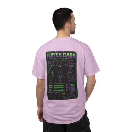Player Card T-Shirt — BMSE26 Sports Game Graphic Tee