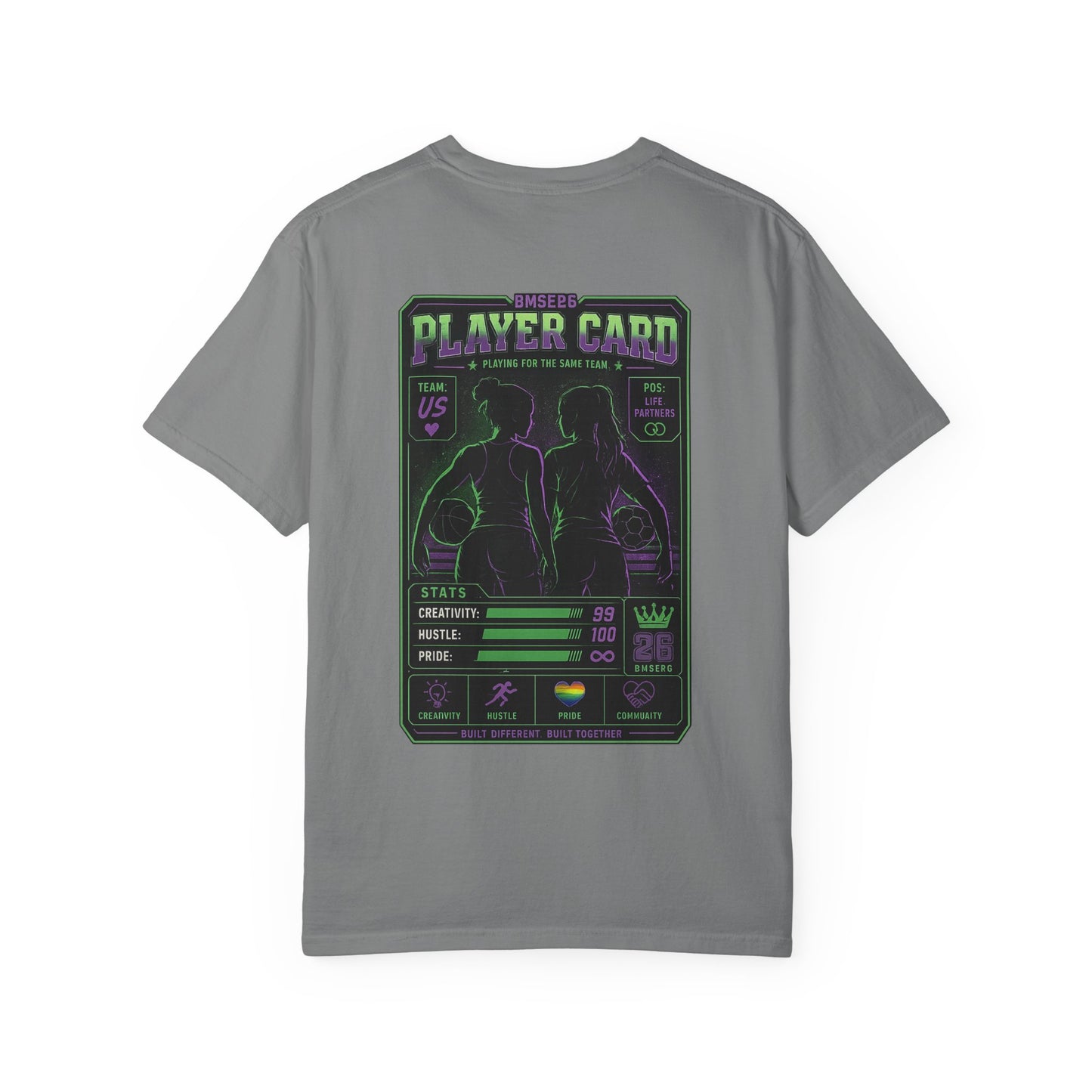 Player Card Graphic T-Shirt — BMSE26 Sports Team Tee