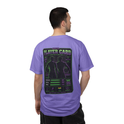 Player Card T-Shirt — BMSE26 Sports Game Graphic Tee